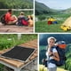 thumbnail image 4 of Colchoneta de camping plegable de algodón perlado | Colchoneta ligera y portátil para pícnic | Cómoda colchoneta para acampar al aire libre, senderismo y playa | Cojín de viaje plegable, 4 of 9