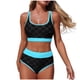 thumbnail image 3 of TaTaai Women's Two Piece Swimsuit, Skirt Style Bikini with Sleeveless Top and Soft Cup, Fashion Beach Attire for Hot Spring Resort, Holiday Season and Poolside Leisure Gift, 3 of 7