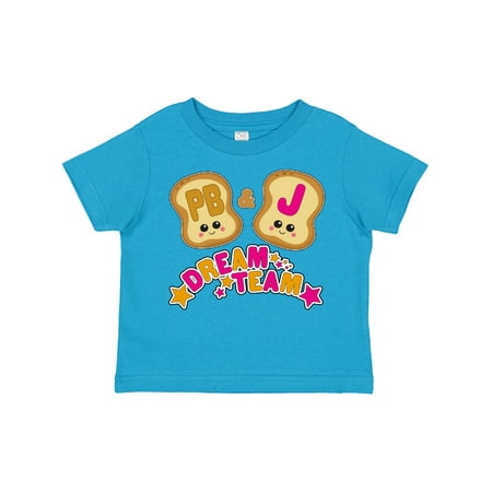 

Inktastic Dream Team Peanut Butter and Jelly Gift Toddler Boy or Toddler Girl T-Shirt