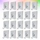 thumbnail image 5 of Ganchos adhesivos prácticos para 20 piezas, ganchos de pared impermeables, sin clavos, colgadores adhesivos, gancho para bolsa de llaves para baño y cocina, 5 of 7