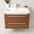 thumbnail image 3 of Fresca Medio Black Modern Bathroom Cabinet w/ Vessel Sink, 3 of 7