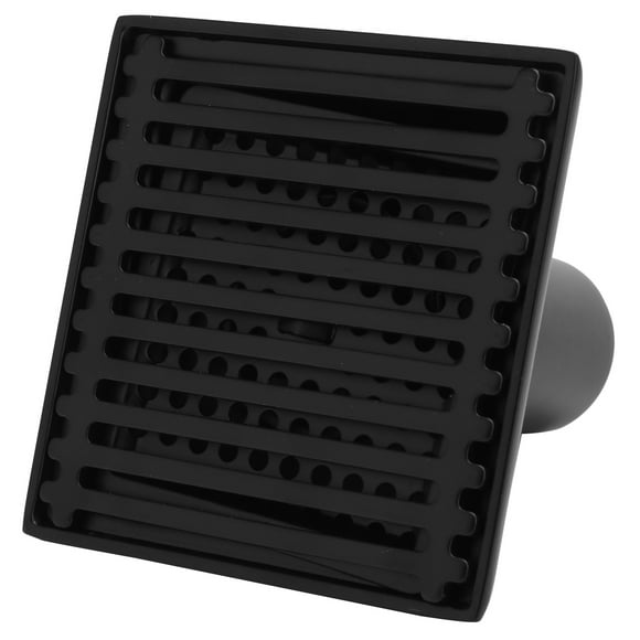 Shower Drain, Easy To Install and Disassemble 3.9x3.9in Bathroom Accessories Bathroom Floor Drain with Detachable Cover for Kitchen Bathroom, Garage
