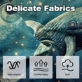 thumbnail image 3 of Whale Inserts Set - 2-Pack Decorative Pillows with Unique Patterns for Throw Pillow Covers for Home Decor, Sofa, Bed - Available in 16x16, 18x18 & 20x20, 3 of 6