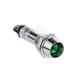 thumbnail image 1 of 12V DC 8mm Indicador de potencia Luz de señal -1 Bombilla LED 10 piezas Verde Sharpla Luz indicadora, 1 of 4