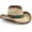 Beige, variant on Cowboy Hat for Women and Men, Classic Cattleman Style, Straw Sun Concert Rodeo Cowgirl Hat