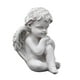 thumbnail image 2 of Estatua de ángel bebé, escultura de resina, figuras de querubín, decoración del hogar para el dormitorio. 105 cm x 8 cm, 2 of 9