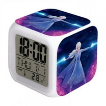 Sharp NASA Space Shuttle LCD Clock with Nightlight, 4 Color Options, 2 ...