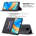 thumbnail image 3 of Xiaomi Redmi Note 9s/note 9 Pro Case Wallet Magnetic Closure Foldable Protective Anti-theft Brush Cover - Black, 3 of 5