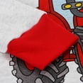 thumbnail image 5 of Cotton Pajamas for 3-12T Boys Cartoons Sleepwear Children Clothes 2 Pieces Tops + Pants Set - A Engineering Vehicle, 5 of 8