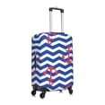 thumbnail image 3 of Balery Luggage Cover Nautical Anchors Print Suitcase Covers for Luggage Elastic Washable Suitcase Protector Fits 18-32 Inch Luggage-Medium, 3 of 9
