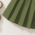 thumbnail image 6 of Hiijoy Big Girls Outfits Elegant Short Sleeve Shirt Pleated Skirt Set, Sizes 12-13Y, 6 of 7