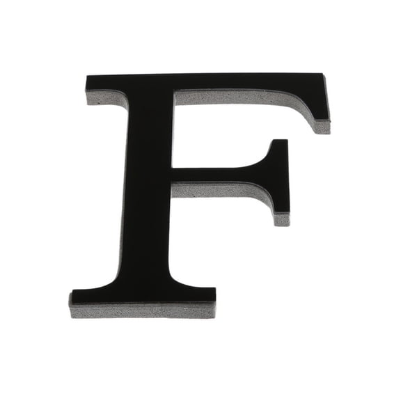 DIY 3D Acrylic Alphabet Letter Wall Art Decals Mural Stickers