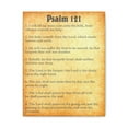 thumbnail image 1 of Scripture Walls Psalm 121 Chapter Gold Bible Canvas Christian Wall Art Ready to Hang Unframed, 1 of 6