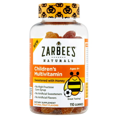 Zarbee's ® multivitamines gélifiés, 110 Bouteille ct enfants Naturals