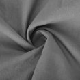 thumbnail image 6 of Womens Loose Fit Casual Linen Blend Solid Color Round Neck Short Sleeve Midi Dress Beach Gray M, 6 of 9