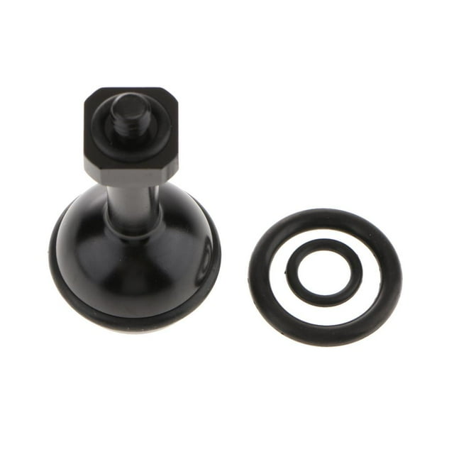 Soporte de Montaje Jinwen de Cabeza de Bola de Metal Clip de Cámara de Acción de Buceo Negro