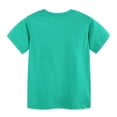 thumbnail image 4 of WUANDIXFA Toddler Cotton Shirts 1T 2T 3T 4T 5T 6T 7T Baby Boys and Toddler Dinos Animals Cars Short Sleeve Graphic T-Shirts,Green,4-5 Years, 4 of 7