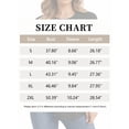 thumbnail image 3 of SWQZVT Womens Tops Short Sleeve Casual Henley Shirts Black Loose Summer Sweater Spring Crew Neck Blouses L, 3 of 9