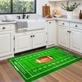 thumbnail image 6 of Football Area Rug 2x3ft, Machine Washable, Non-Slip Bottom, Foldable & Easy to Store, Easy-Care Sports Carpet for Living Room Bedroom Kids Room, 6 of 6