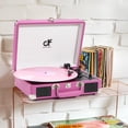 thumbnail image 2 of Tocadiscos Bluetooth de vinilo DANFI Audio Pink con altavoz dual, 2 of 7