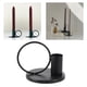 thumbnail image 3 of Candelabro de hierro para velas cónicas, ideal para escritorio, repisa o como adorno para bodas. Negro, 3 of 9