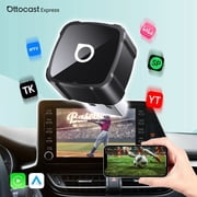 OTTOCAST MINI AIR 2026 Wireless CarPlay & Android Auto Adapter – 3–5s Auto-Connect, iOS Screen Mirroring, Plug & Play USB-C Dongle for Wired CarPlay Vehicles (Audi/VW/Toyota/Ford/Honda), Compact & Ca