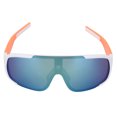 thumbnail image 3 of Gafas para deportes al aire libre Gafas de ciclismo a prueba de viento Gafas de sol para montañismo en bicicleta para mujeres y hombres (marco blanco naranja + lente dorada), 3 of 8
