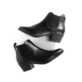 thumbnail image 3 of Botin Tacon cuadrado medio Mujer Flexi Piel 102212 Negro Flexi Piel, 3 of 4