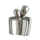 thumbnail image 4 of Estatua de pareja abrazándose Macarena figura de cerámica escultura de escritorio Plata, 4 of 8
