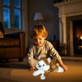 thumbnail image 4 of Taicans ‌Soothing the Plushs - Glowing Puppy Stuffed Animal with LED Night Light,Soft Velvet Plush Toy for Baby Sleep Aid,Cuddly Comfort Gift for Kids,13.8in, 4 of 6