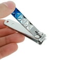 thumbnail image 2 of Unique Bargains 1 Pc Portable Gradient Large Nail Clippers Toenail Clippers Blue, 2 of 7
