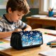 thumbnail image 4 of Estuche para Lápices de Fútbol para Niños: Estuche de Papelería de Gran Capacidad con Doble Cremallera y Compartimentos, Bolsa para Bolígrafos con Temática de Fútbol para La Escuela, Organizador Depo, 4 of 7