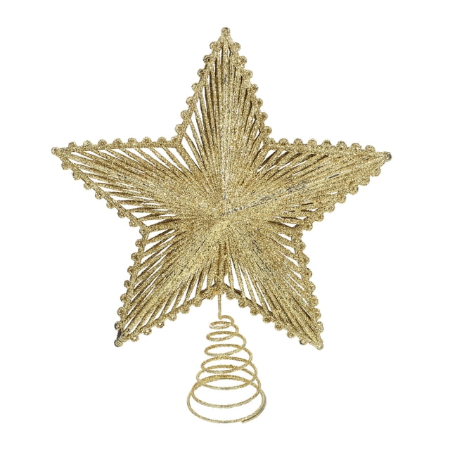 1pc lentejuelas pentagram árbol estrella árbol de navidad ornamento festival fiesta prop
