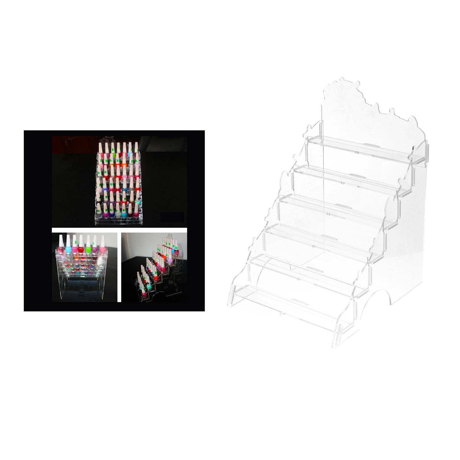 Nail Organizer Acrylic Nail Holder Organizer Clear Eyeglasses Display