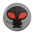 thumbnail image 1 of Aquaman Movie Black Manta Chibi Character Kitchen Refrigerator Locker Button Magnet, 1 of 6