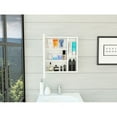 thumbnail image 7 of Dtwnek Single Door Wall Cabinet with Mirror and 5 Internal Shelves, , White, 7 of 7