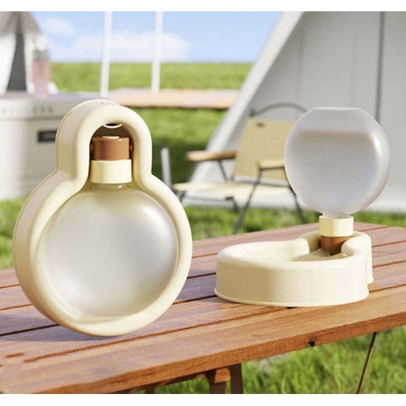 Portable Dog Water Bottle, 1-Pack 500ml Foldable Pet Water Dispenser for Dogs & Cats, Leak-Proof Food-Grade Travel Bottle for Walking & Hiking, TIKA