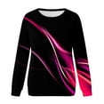 thumbnail image 5 of Durtebeua Casual Long Sleeve Drop Shoulder Pullover Tops Plus Size Sweatshirts for Women, 5 of 5