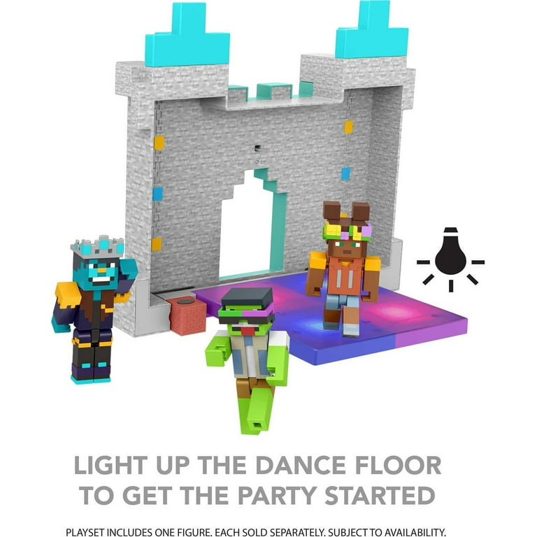 Minecraft action figure best sale playset