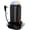 Black -USB-A, variant on PD 30W Power Strip, with Surge Protector, RGB Night Light, 15 Outlets Power Tower, 2 Type C and 4 USB Ports, Space Saving, Retractable Extension Cord 6.5ft for (Black)