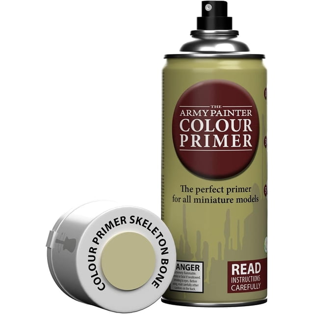 Pintura en aerosol The Army Painter Color Primer Skeleton Bone, 400 ml