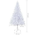thumbnail image 2 of vidaXL Christmas Tree Holiday Artificial Xmas Tree with LEDs and Ball Set, 2 of 12