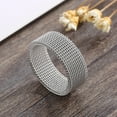 thumbnail image 2 of LYMAYTER Finger Ring Finger Ring - Simple, Allergy Free, Stainless Steel, 2 of 7