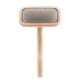 thumbnail image 1 of Mark II Slicker Brush, Groom Like a Professinal, Stainless P, Steel Beech Wood Body, Ground and Polished Tips, Small, 1 of 5