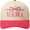 Hot Pink, variant on MAMA Ribbon Embroidered Two-Tone Trucker Baseball Cap Hat