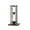Medium black sand, variant on Modern Black or White Sand Timer Sturdy Glass 30/60Minutes for Yogas and Cooking Time Management
