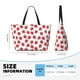 thumbnail image 4 of Fotbe Cartoon Strawberry Bolsa de Viaje para Playa - Resistente al Agua, Bolsa Tote de Gran Capacidad y Ligera con 7 Bolsillos para Mujeres y Hombres, 4 of 7