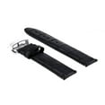 thumbnail image 2 of 24MM PREMIUM LEATHER WATCH STRAP BAND CLASP FOR BREITLING NAVITIMER PILOT BLACK, 2 of 2