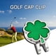 thumbnail image 4 of Marcador de pelotas de golf Clip para gorra Golf Putting Cap Clips Accesorios de golf (Plata), 4 of 9