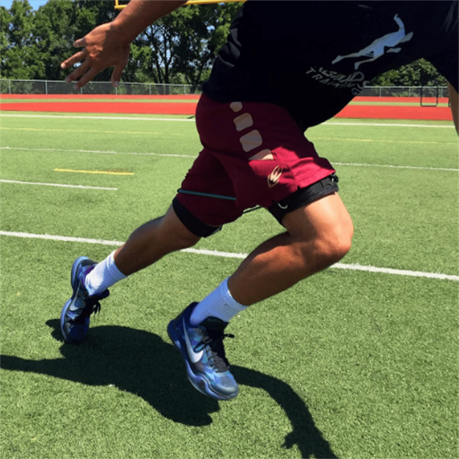 Speed and Strength Leg Resistance Bands | Includes Speed 101 and Agility FX Digital Training Programs - Sizes for Youth, Intermediate, and Advanced Athletes